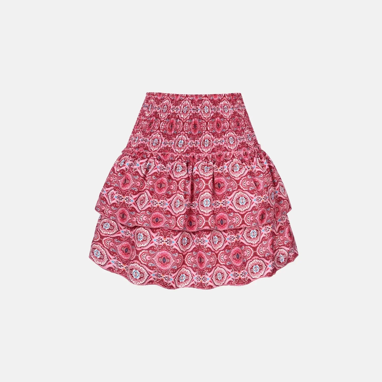 Sage Ruffle Mini Skirt Mini Dress