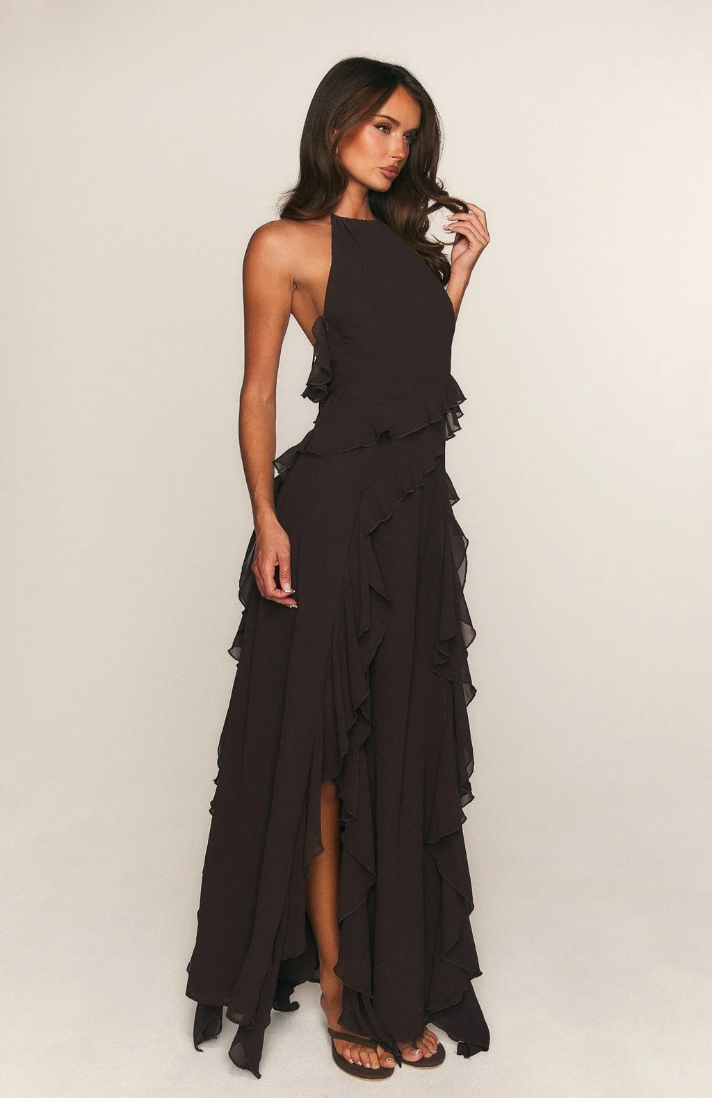Chocolate Muse Maxi Dress