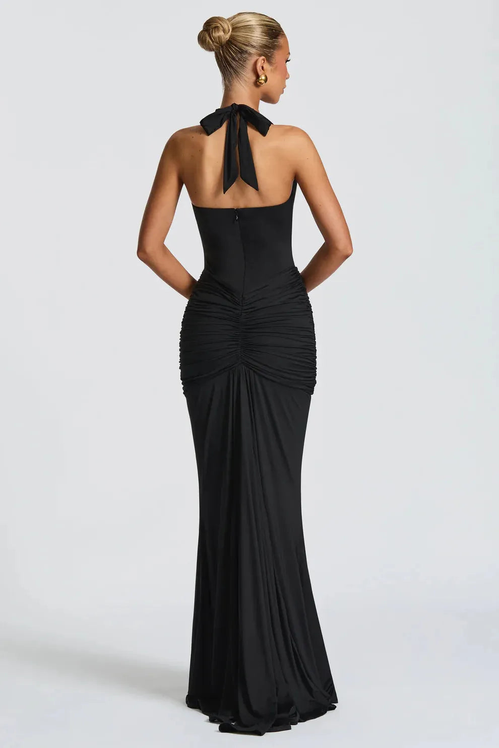 Sienna Ruched Maxi Dress