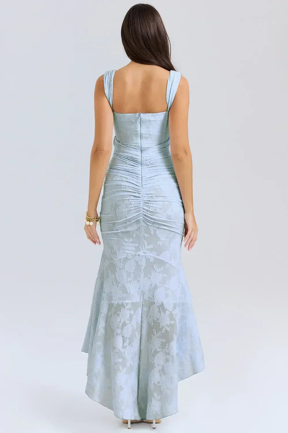 Carisia - Women'S Midi Dress With Floral Pattern