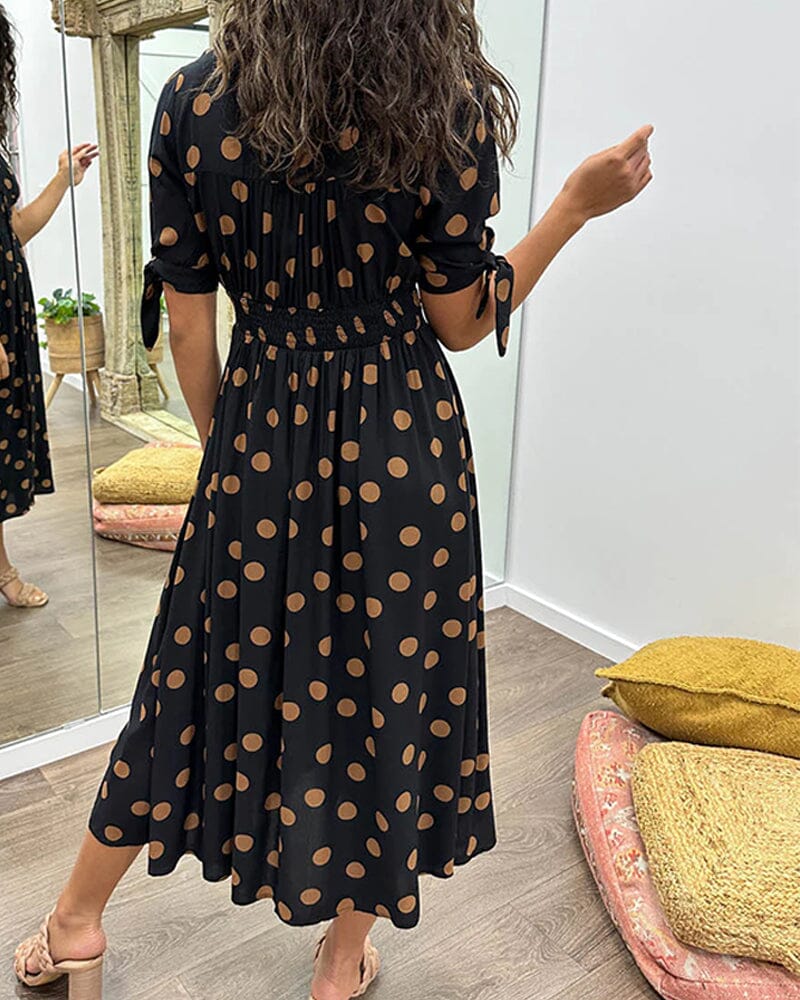 Morgan Wrap Midi Dress