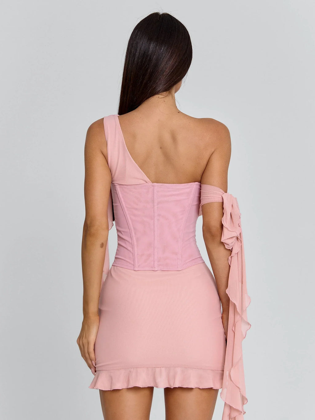 Loreto Pink Mini Dress