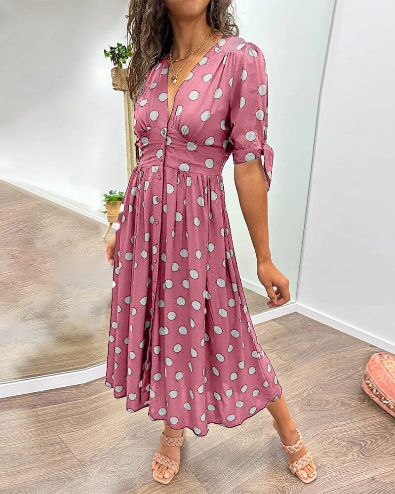 Morgan Wrap Midi Dress