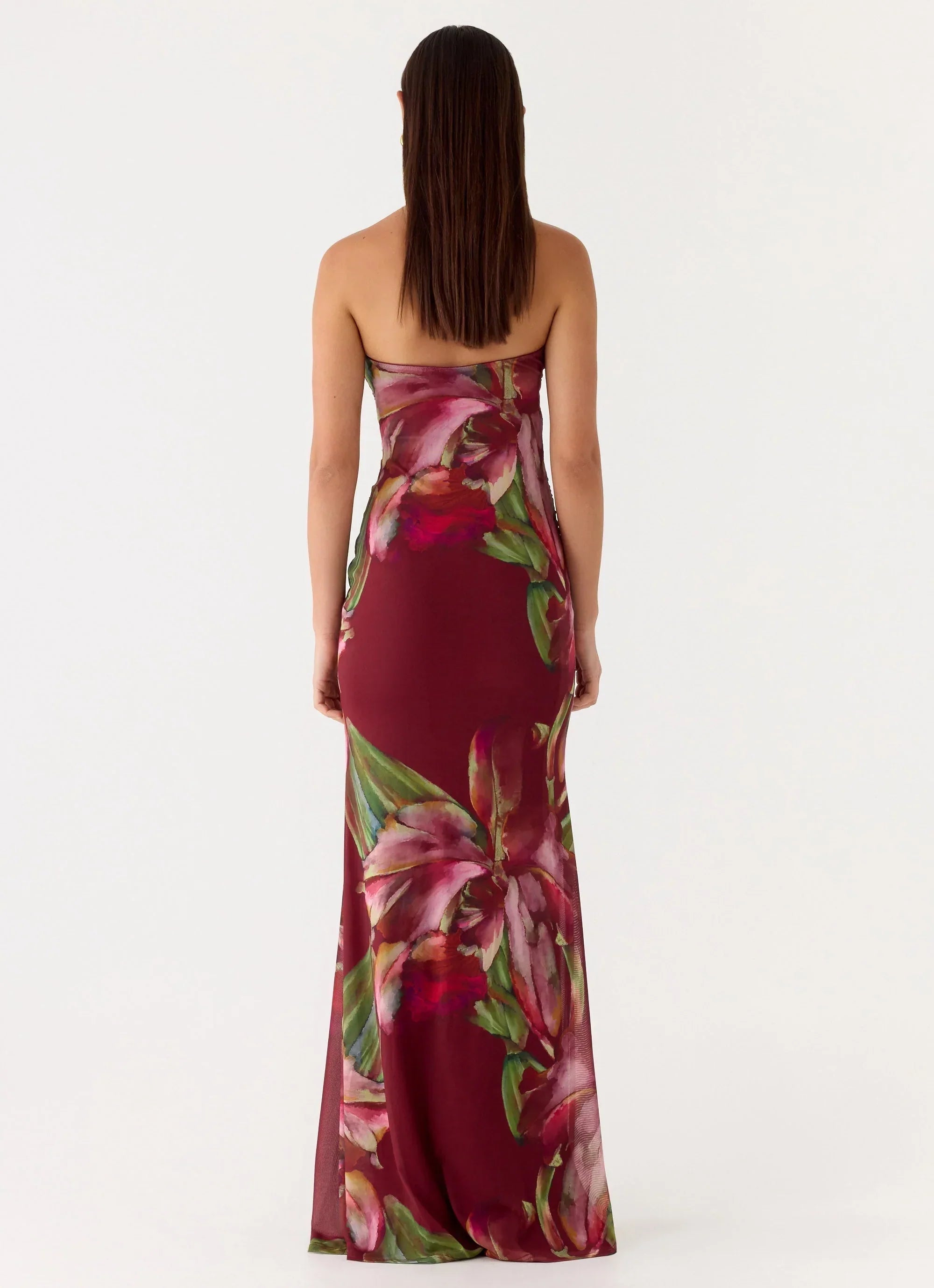 Iroha Strapless Maxi Dress Cuba