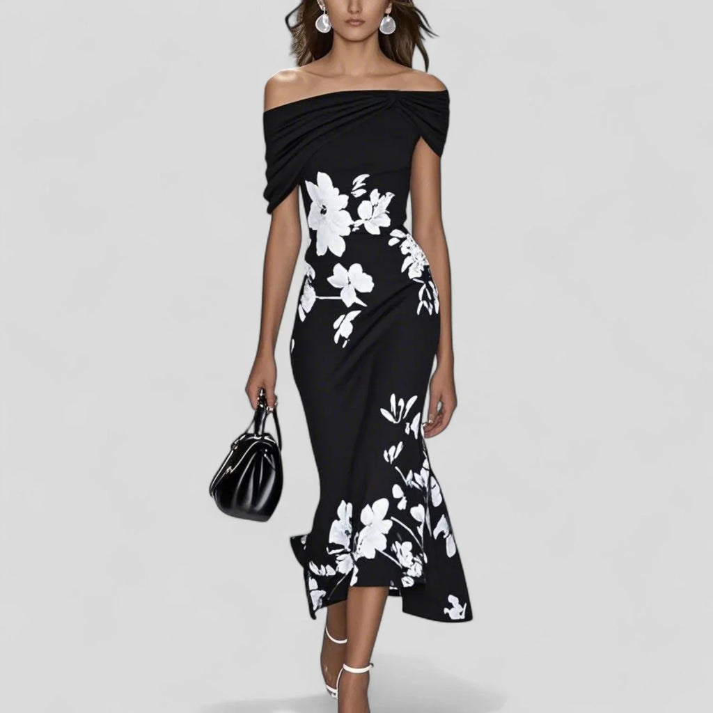 Sienna Draped Midi Dress