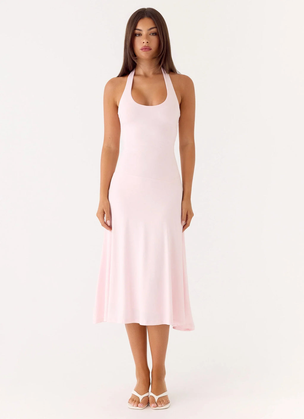 Klyne Midi Dress Pink