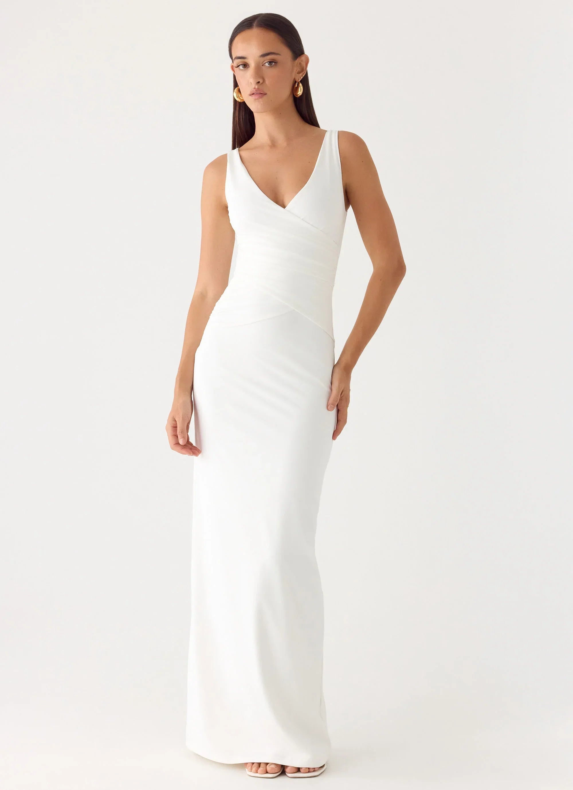 Nerine Maxi Dress White
