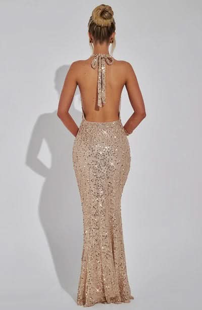 Monroe Backless Midi Dress