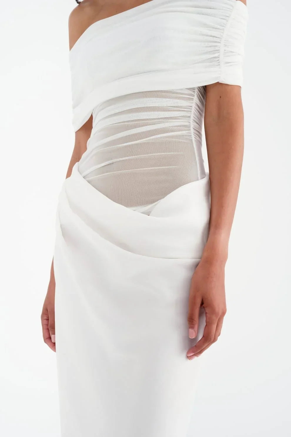 Sienna Ruched Maxi Dress