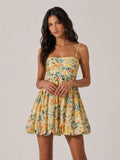 Bubble Floral Mini Dress