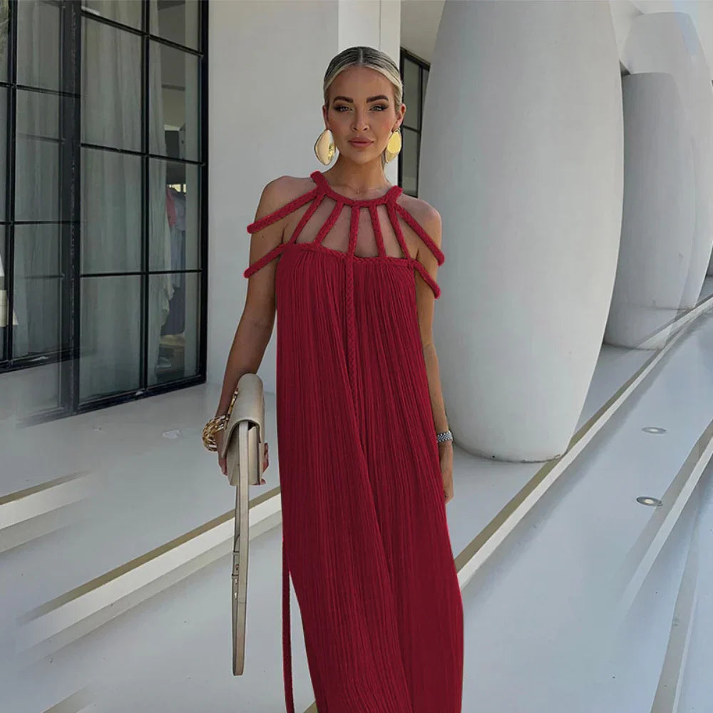 Artemis Braided Maxi Dress