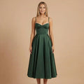 Emilia Sweetheart Midi Dress