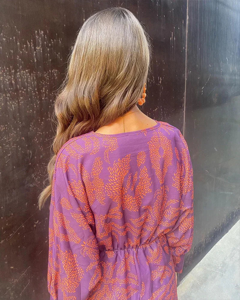 Emmeline Wrap Midi Dress