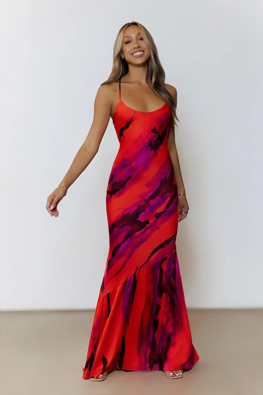 Ember Kiss Maxi Dress Multi