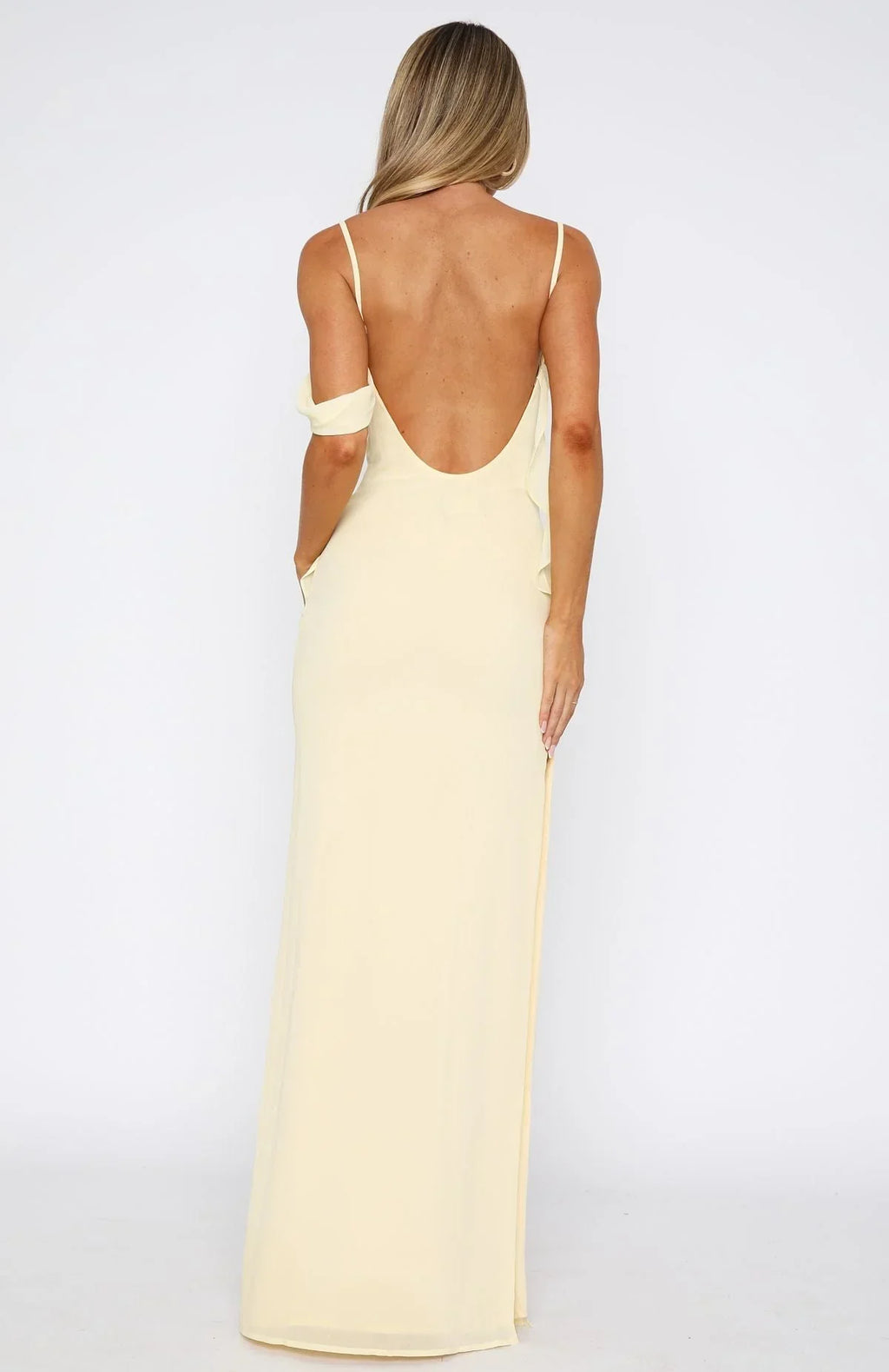 Lemon Blossom Maxi Dress