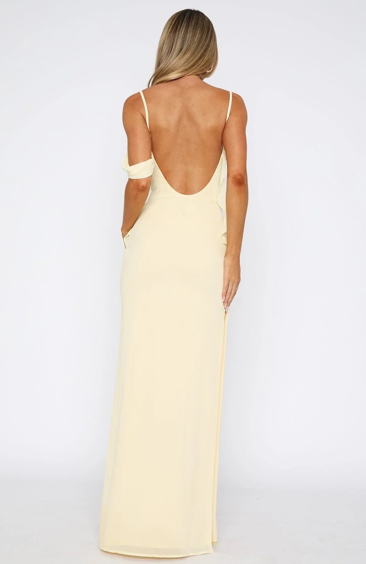 Lemon Blossom Maxi Dress
