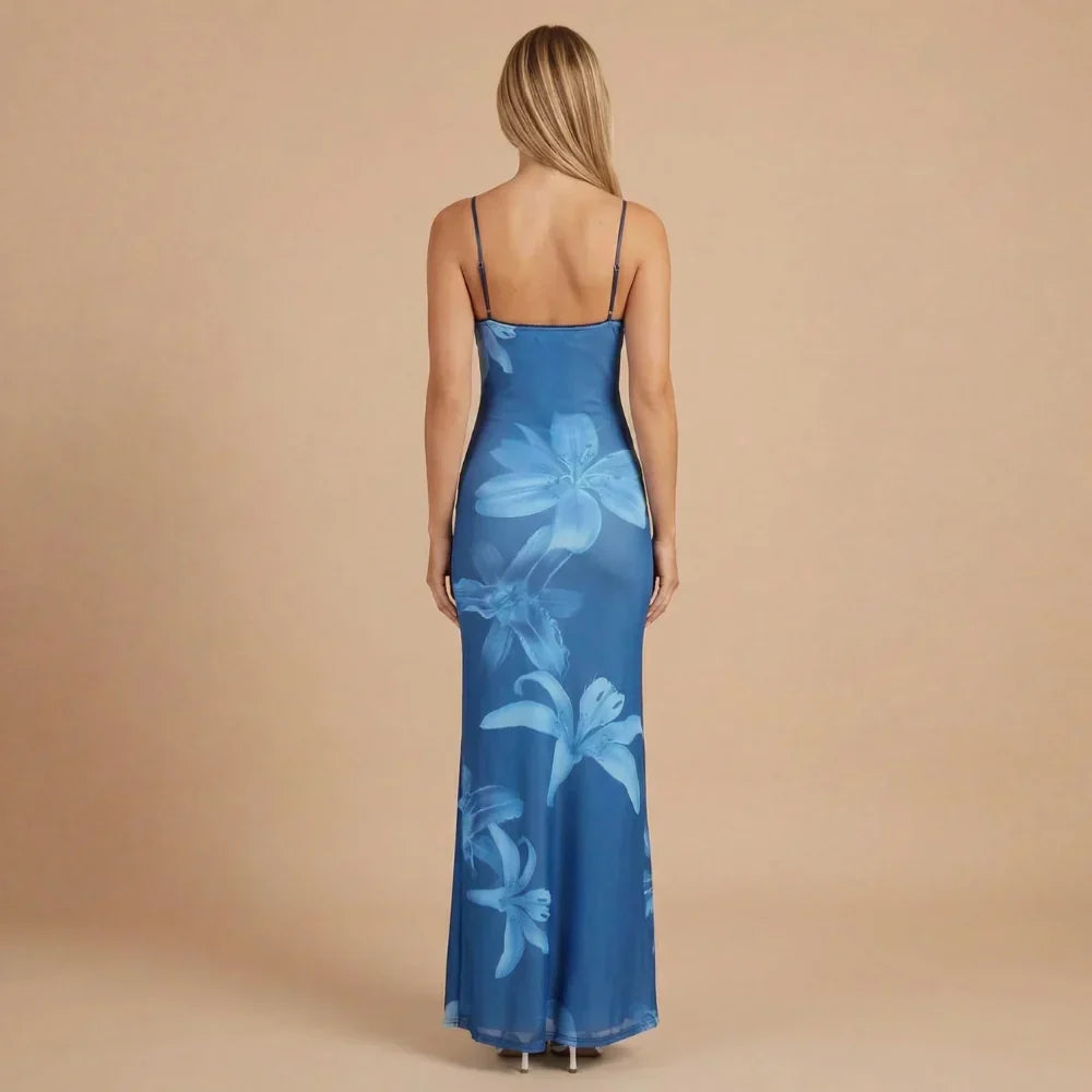 Iris Floral Maxi Dress