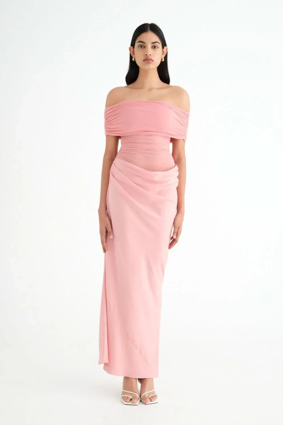 Sienna Ruched Maxi Dress