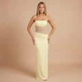 Alessandra Mesh Maxi Dress