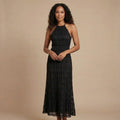 Sienna Pleated Maxi Dress