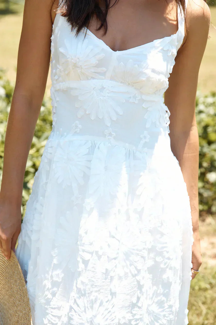 Grand Estate Porcelain Princess Maxi Dress