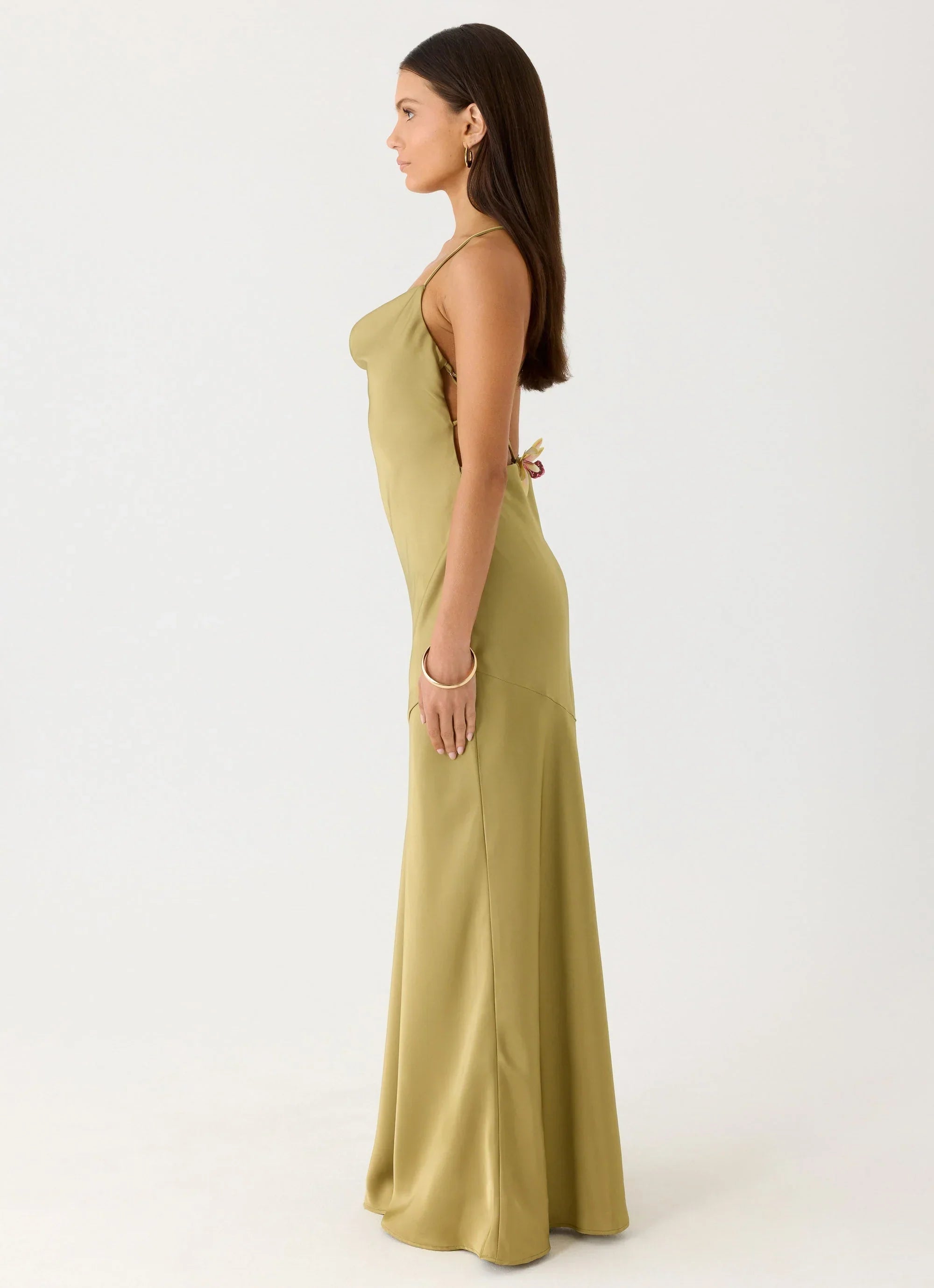 Darius Maxi Dress Olive
