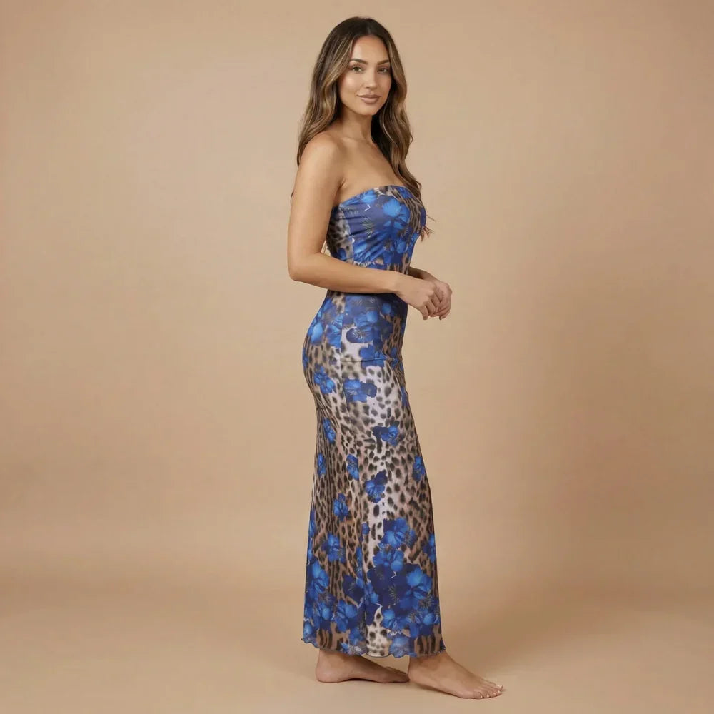 Eloise Ruffle Maxi Dress