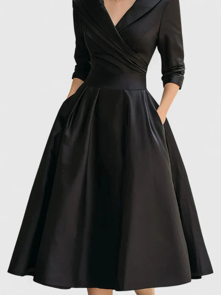 Helena Wrap Midi Dress