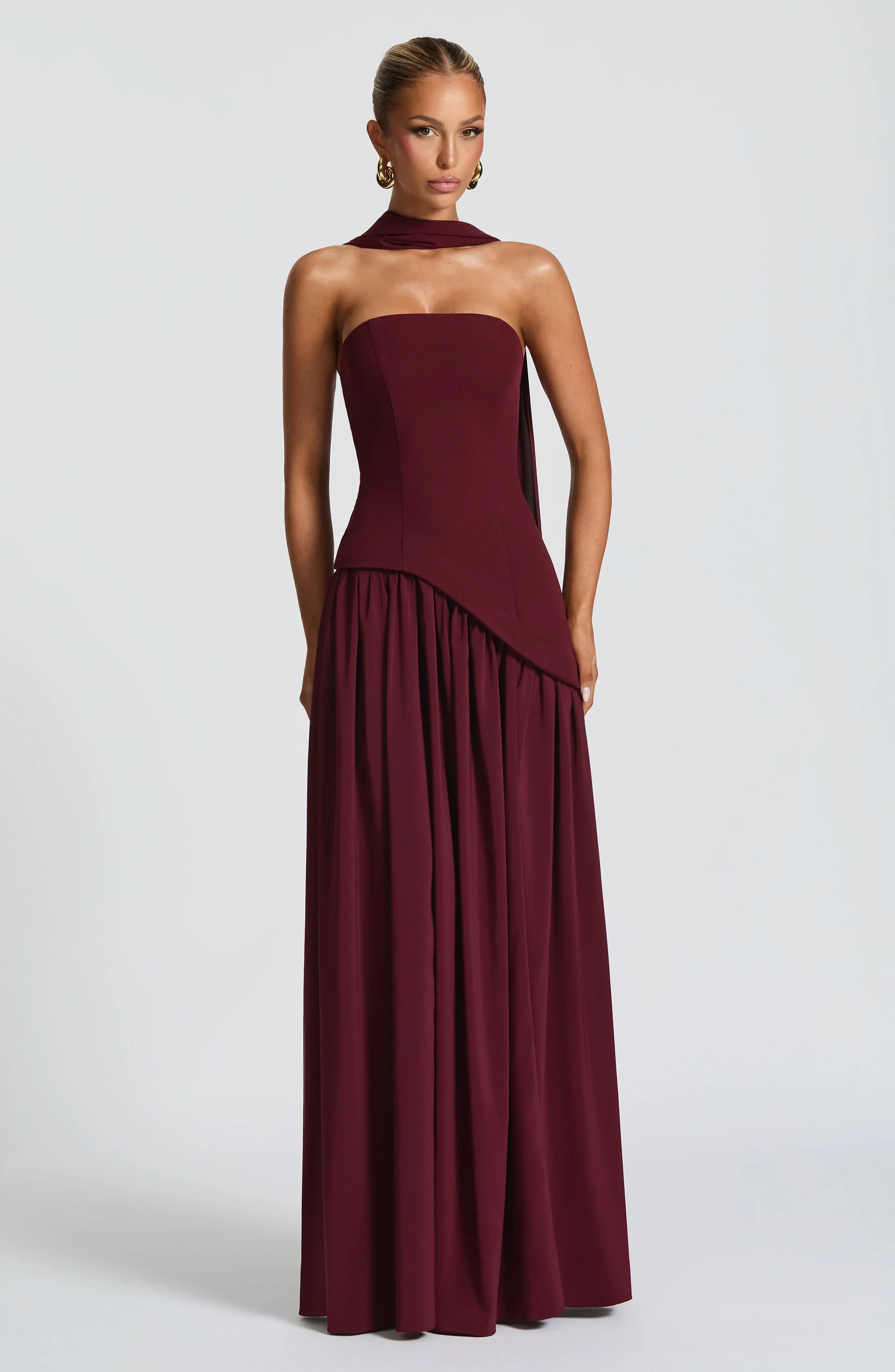 Isadora™ | Chic Slit Maxi Dress