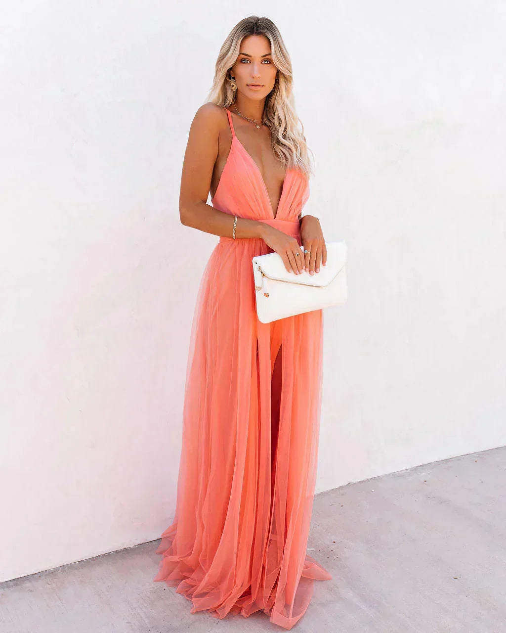 Juliana Backless Maxi Dress