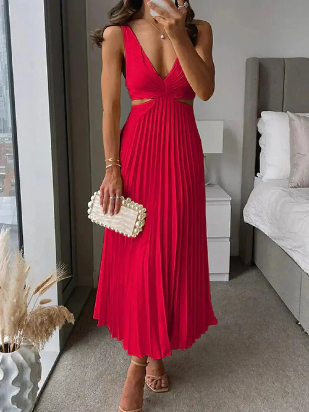 Valentina Cutout Midi Dress