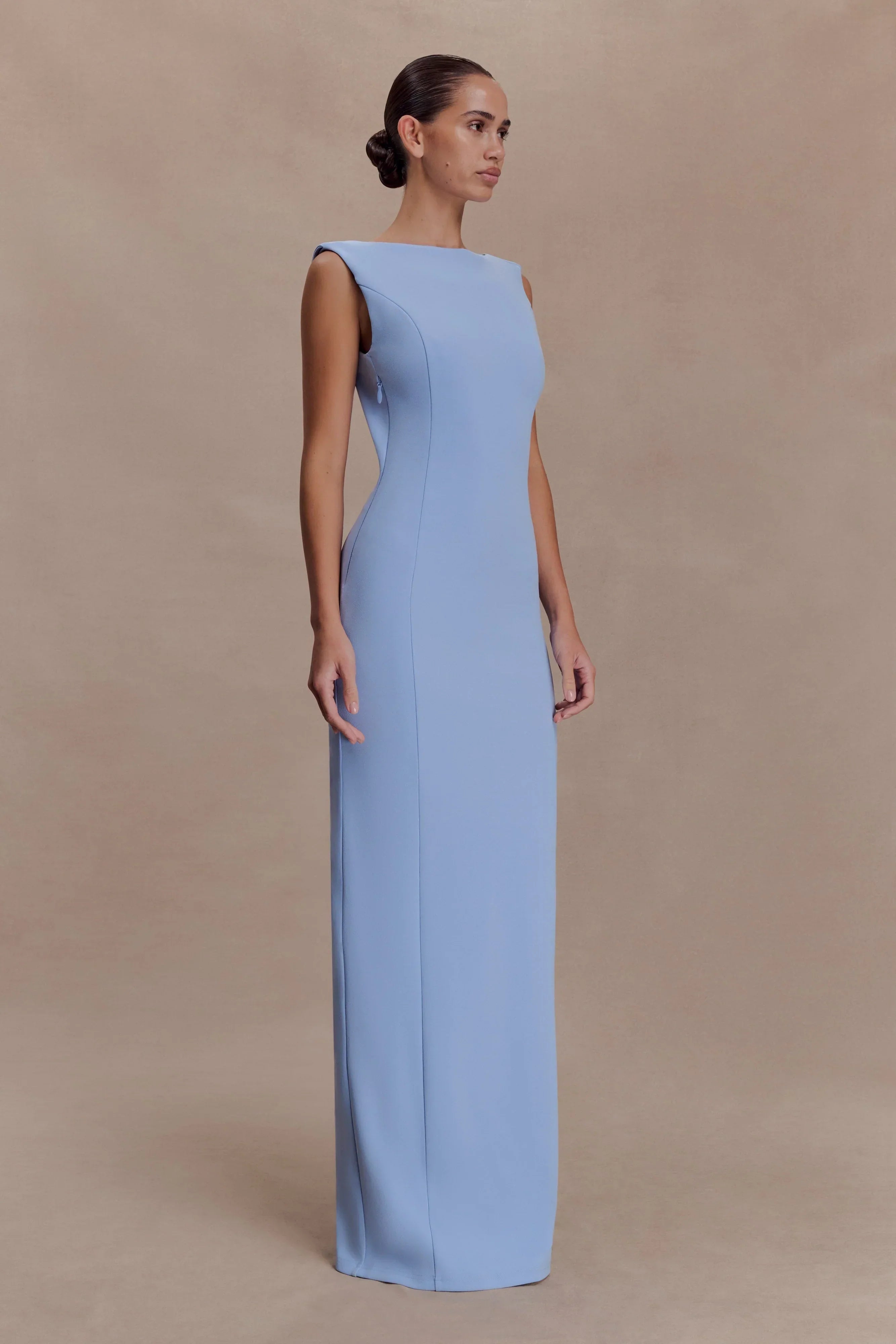 Galilea Crepe Maxi Dress