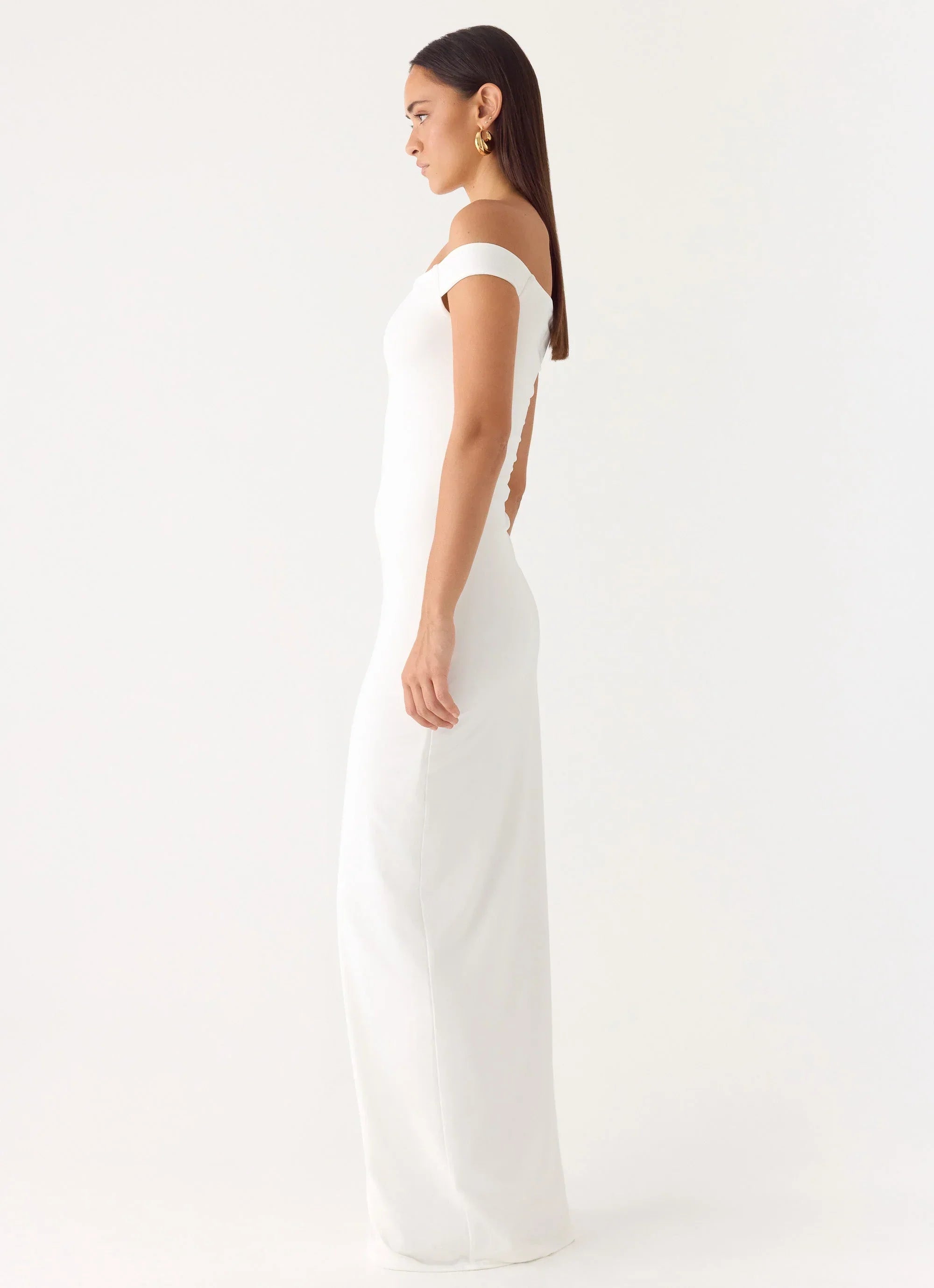 New Intentions Maxi Dress White