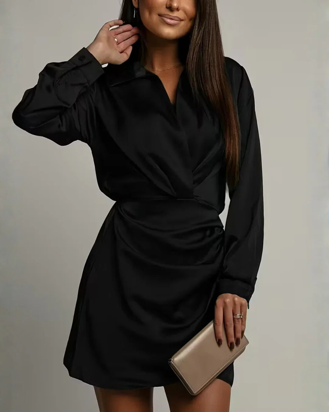 Sienna Wrap Mini Dress