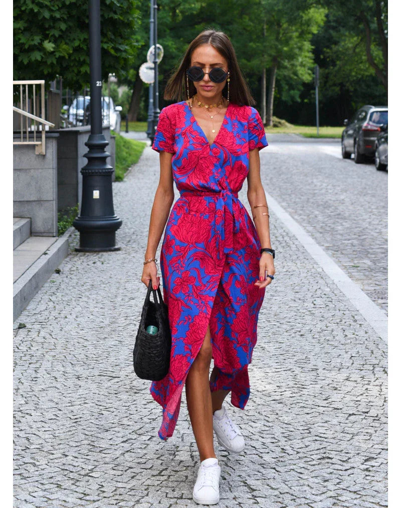 Sonata Wrap Midi Dress