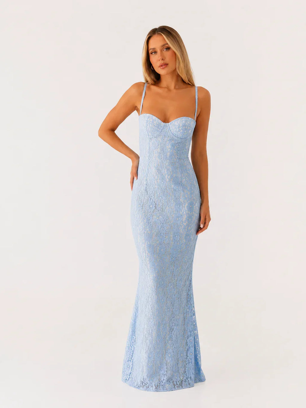 Sonia Maxi Dress - Blue