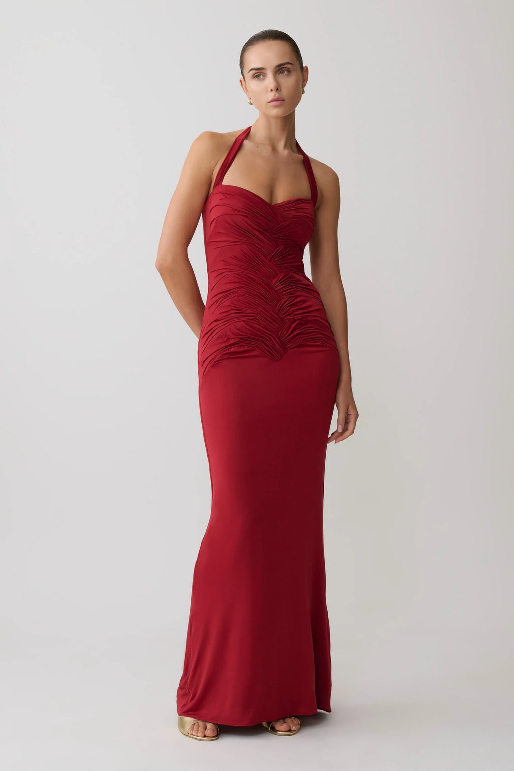 Hoai Halter Maxi Dress