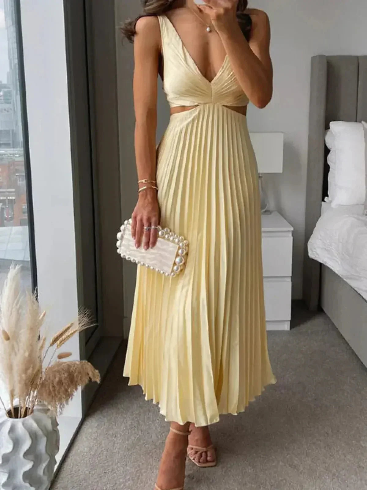 Valentina Cutout Midi Dress