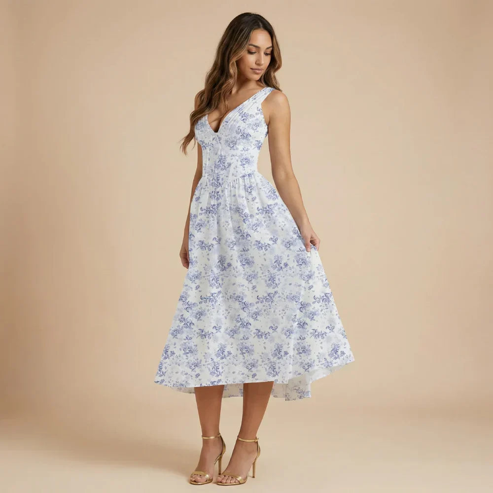 Rosalie Corset Midi Dress