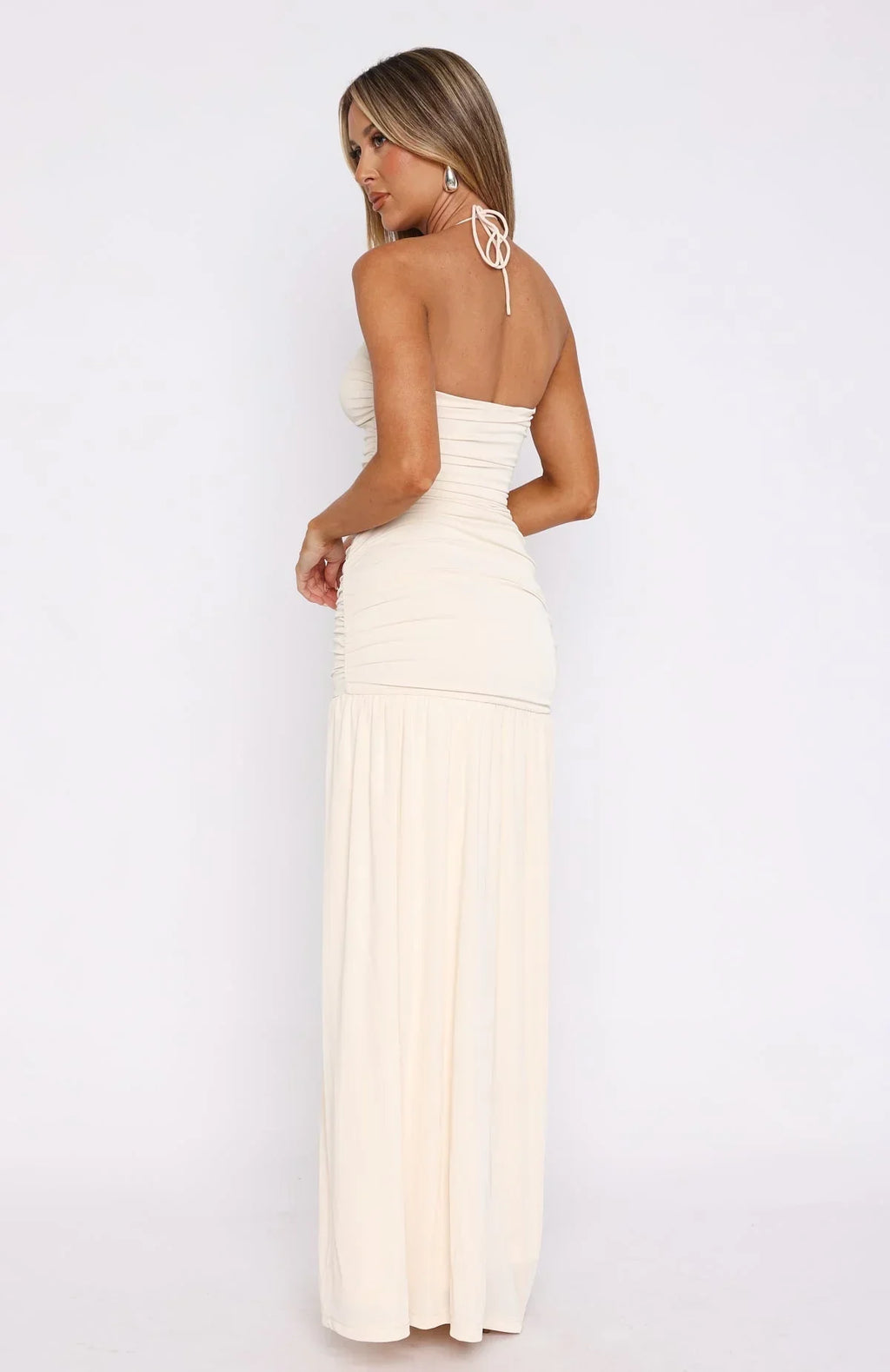 Ivory Horizon Maxi Dress