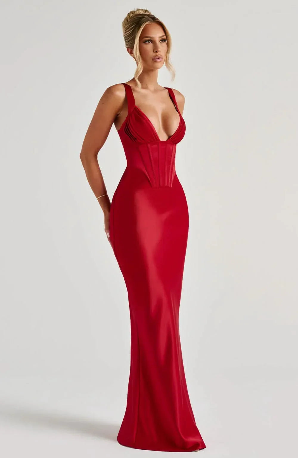 Adrienne Corset Maxi Dress