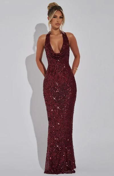 Monroe Backless Midi Dress
