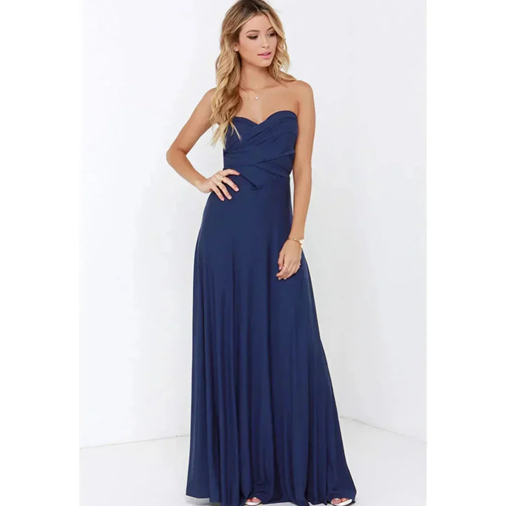 Isabella Wrap Maxi Dress