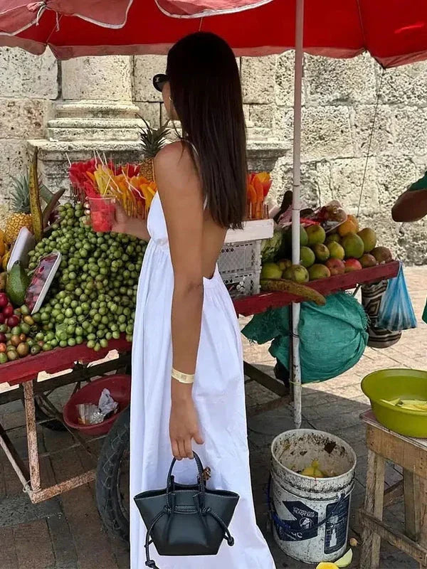 Savanna Backless Maxi Dress