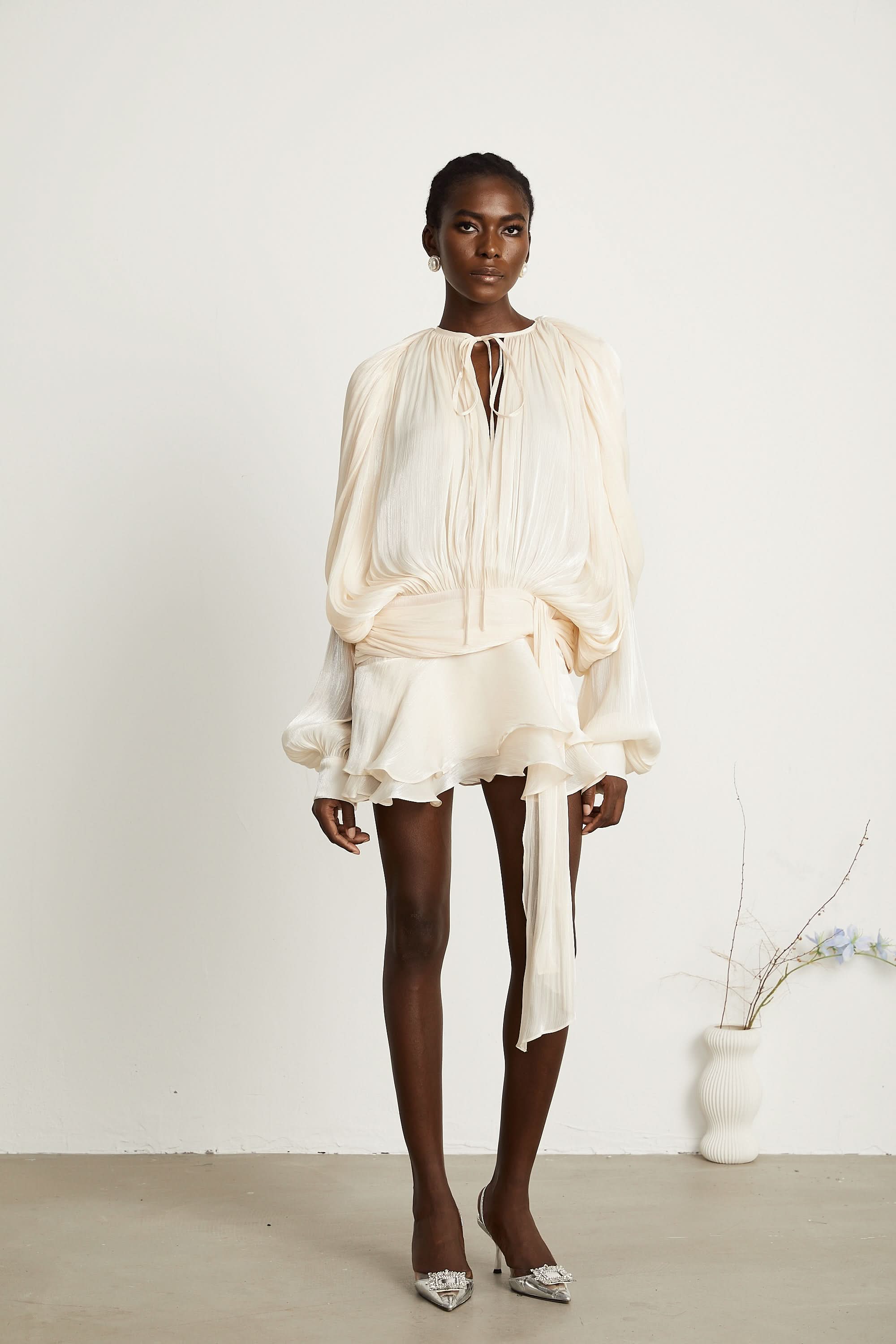Camilla Ruffle Mini Dress