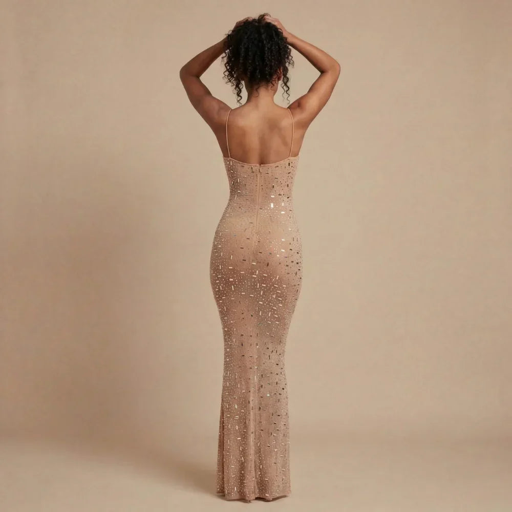 Emilia Sequin Maxi Dress