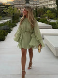 Juliana Ruffle Mini Dress