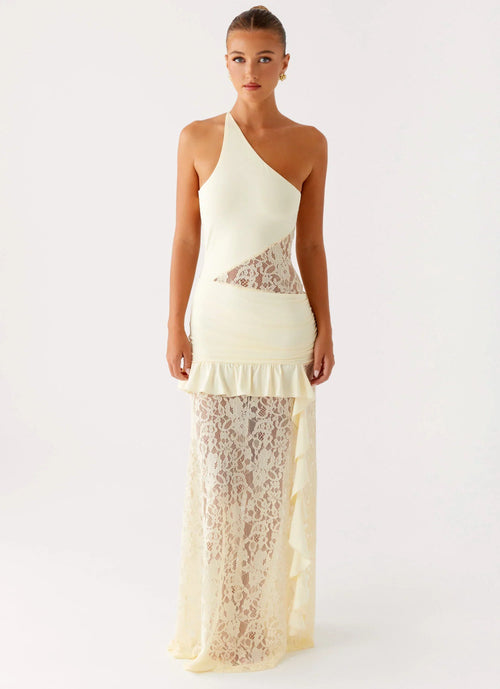 Benita Maxi Dress - Yellow