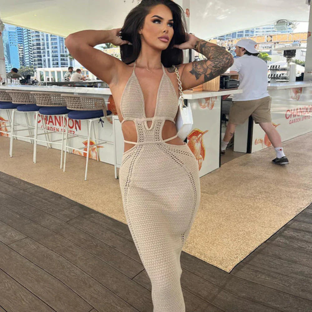 Isabella Cutout Maxi Dress