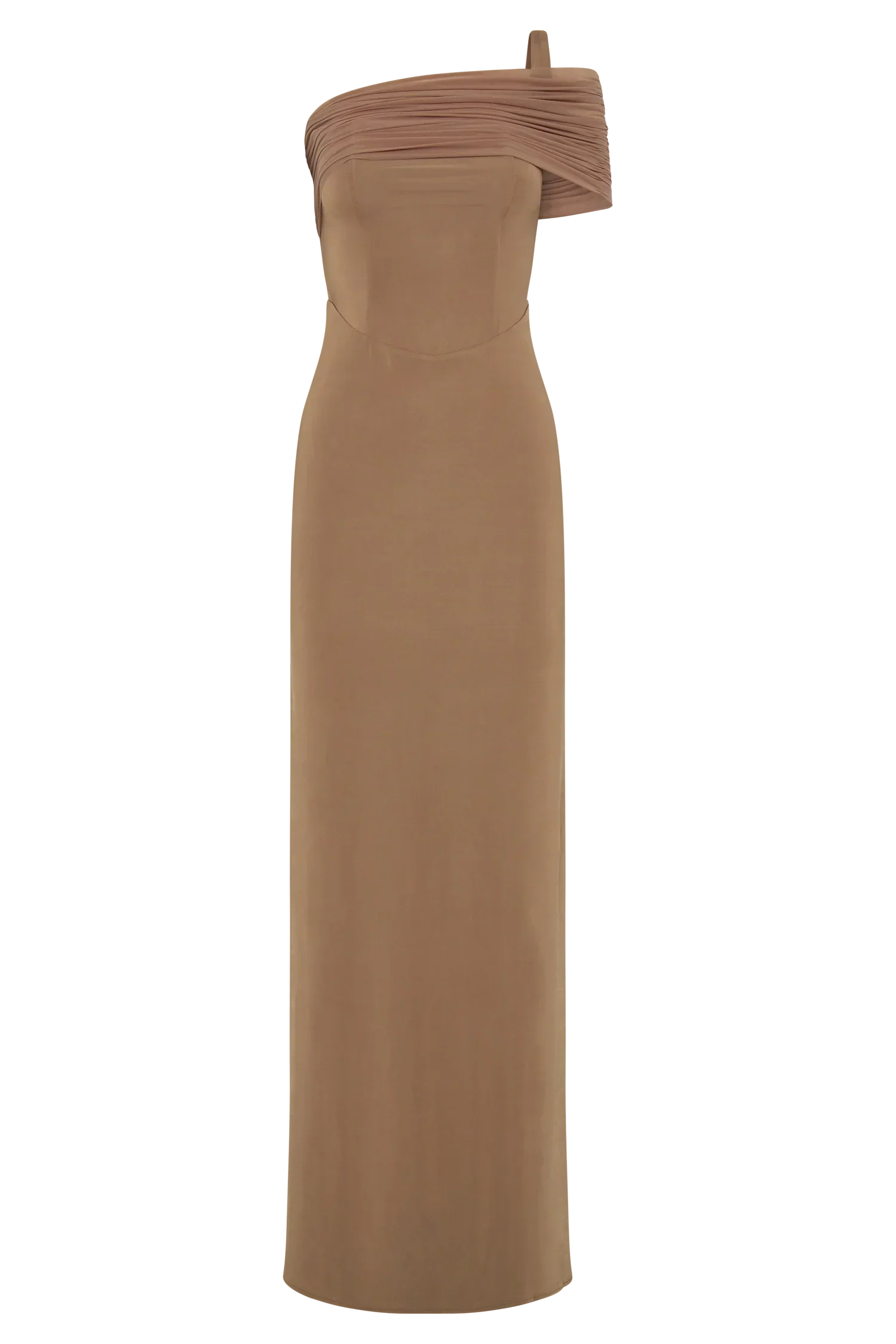 Hanh One Shoulder Maxi Dress